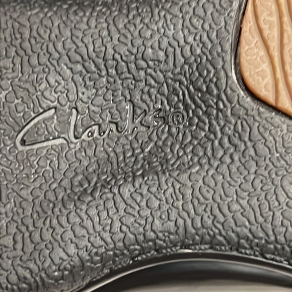 Clarks Black Kearns Ramsey Leather Boot Black SZ 6.5 - Picture 10 of 11